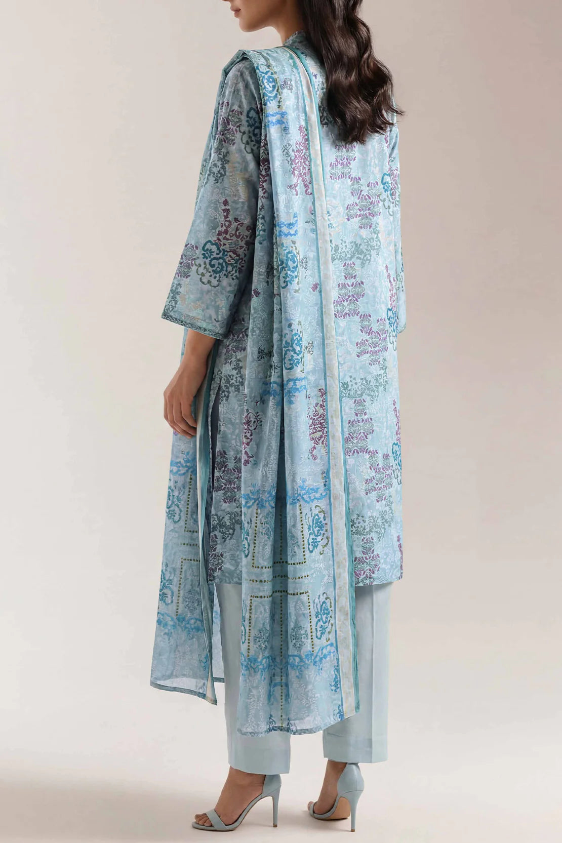 Unstiched premium printed lawn