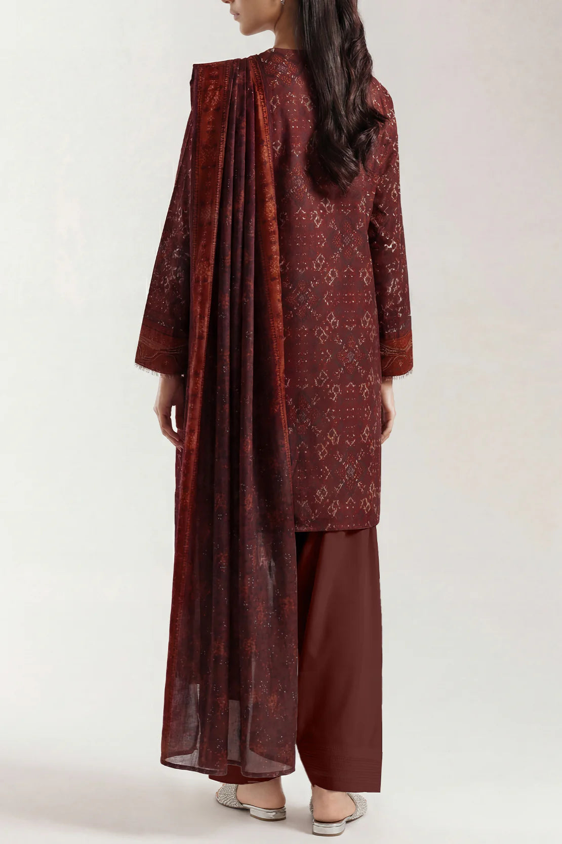 Unstiched premium printed lawn