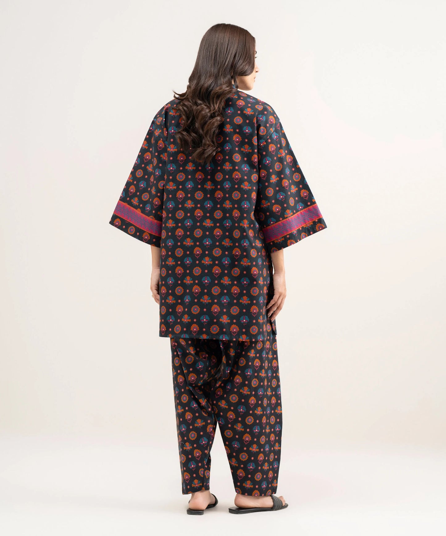2 PIECE - PRINTED LAWN SUIT