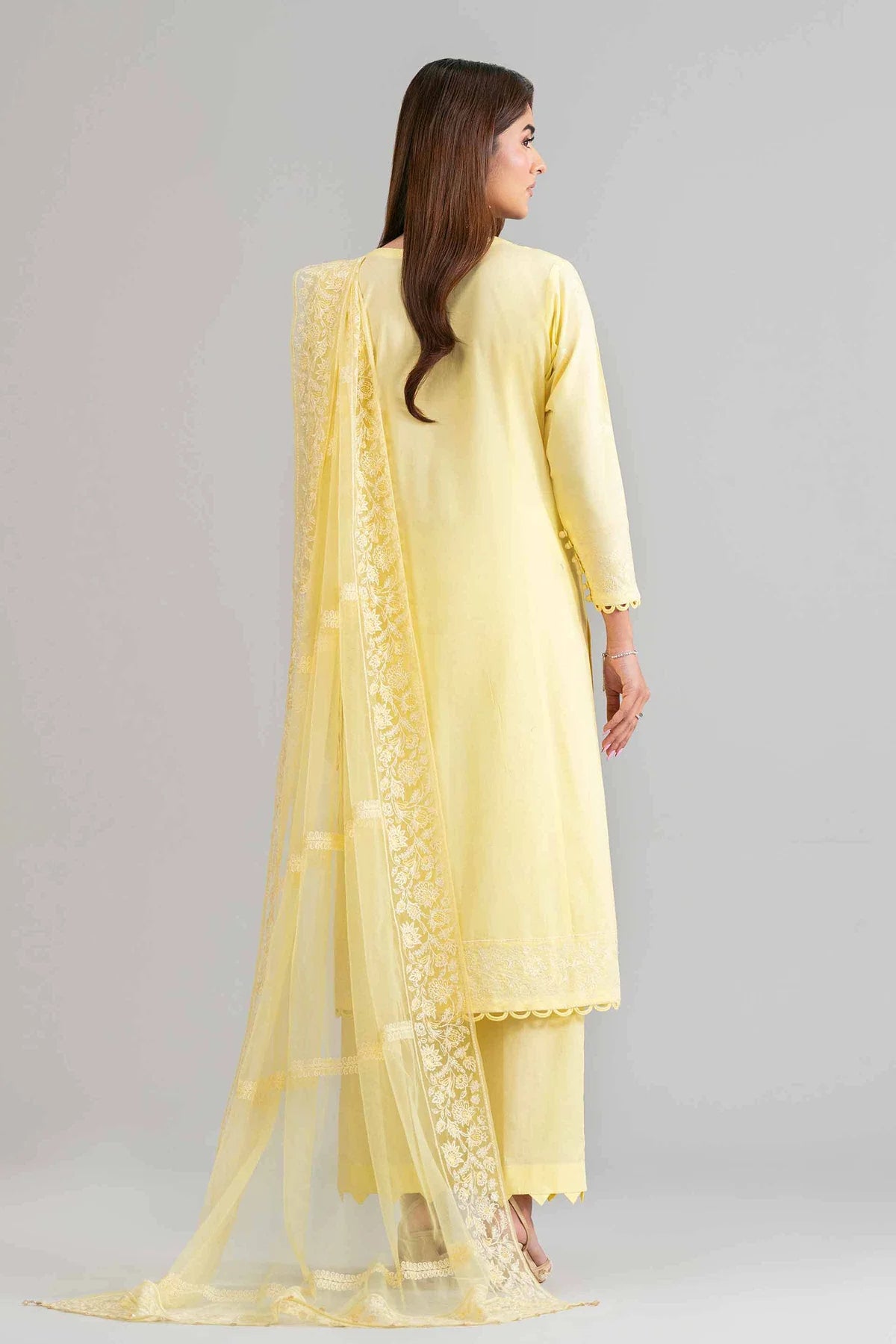 3 PIECE - EMBROIDERED SUIT