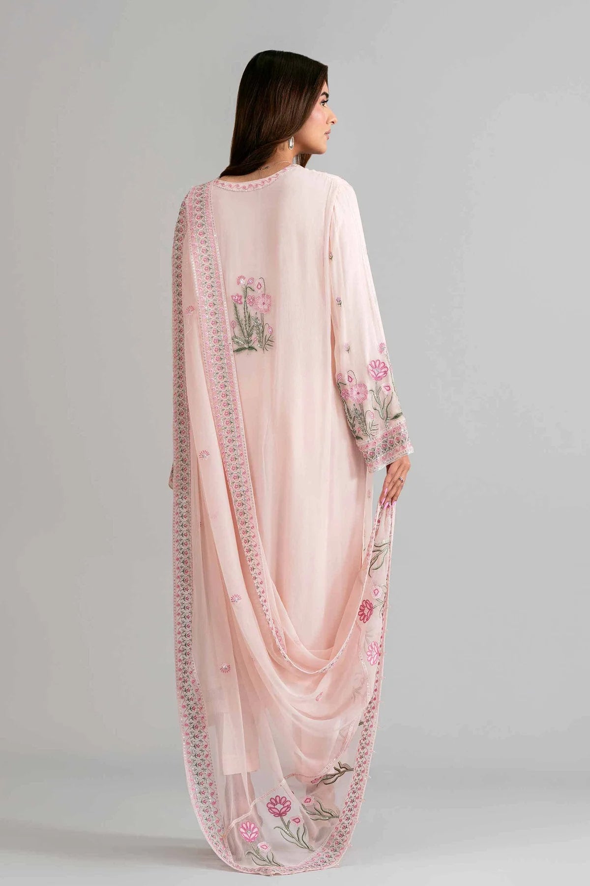 3 PIECE - EMBROIDERED SUIT