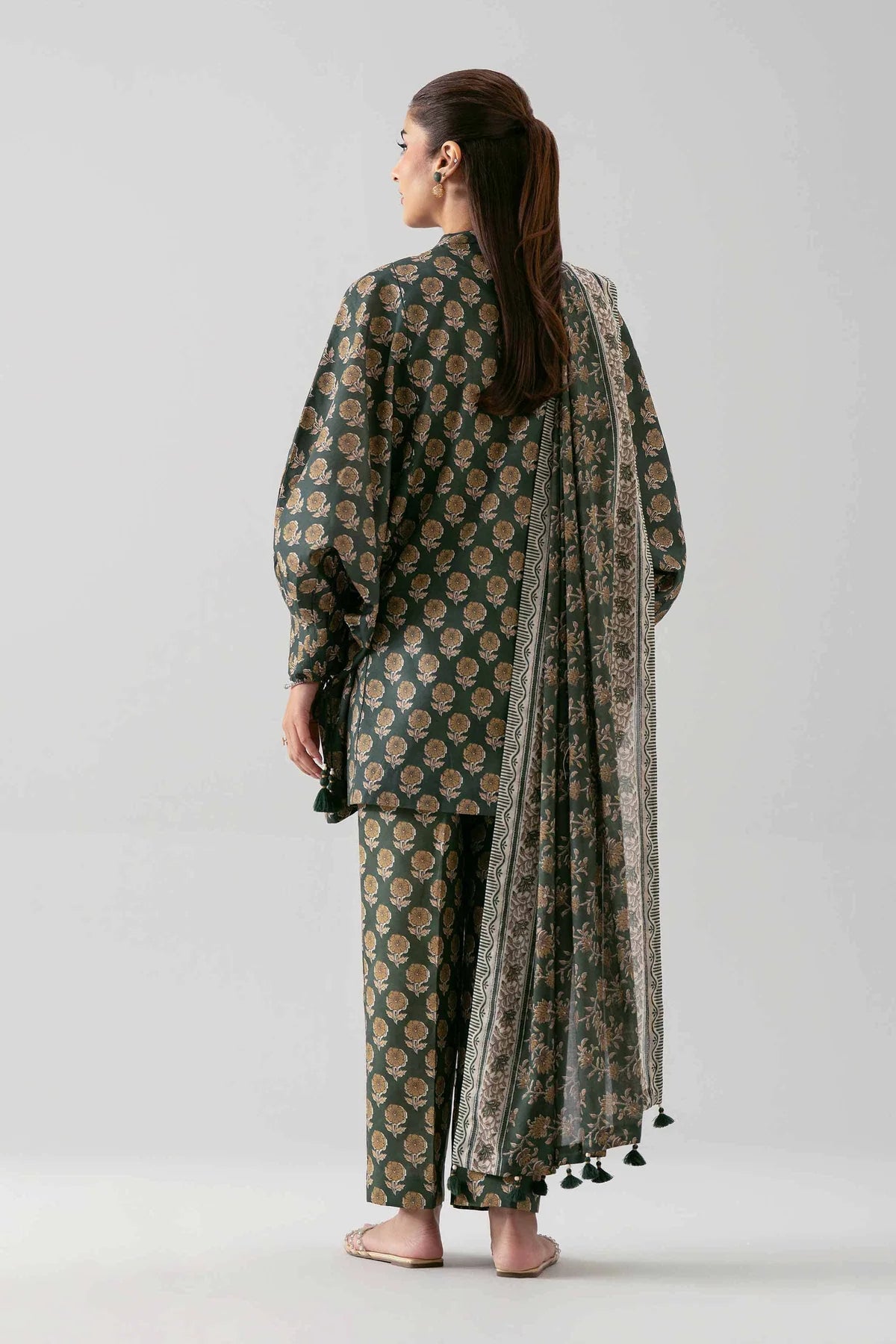 3 PIECE - PRINTED SUIT
