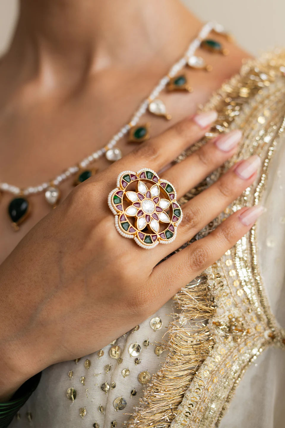 SABZ NIGAR RING
