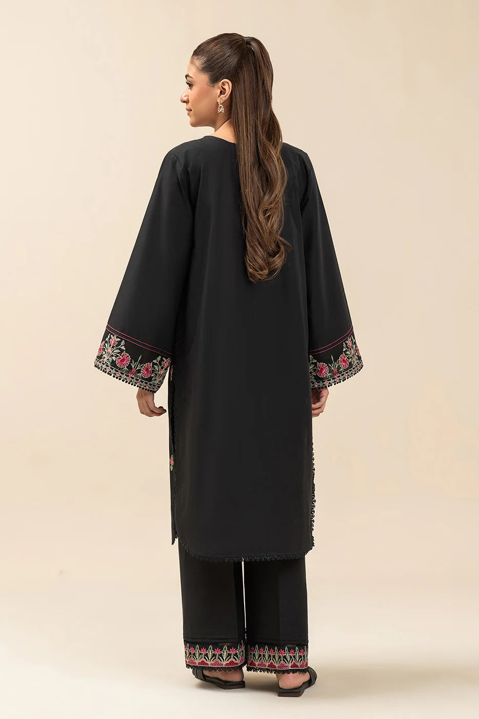 2 PIECE EMBROIDERED LAWN SUIT-