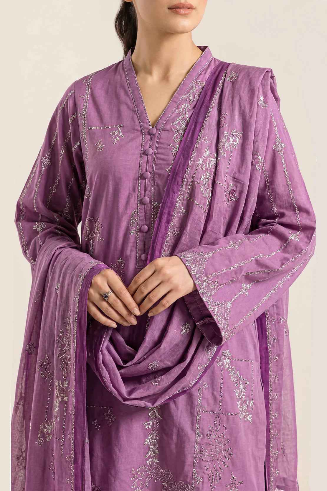 Unstiched premium printed lawn