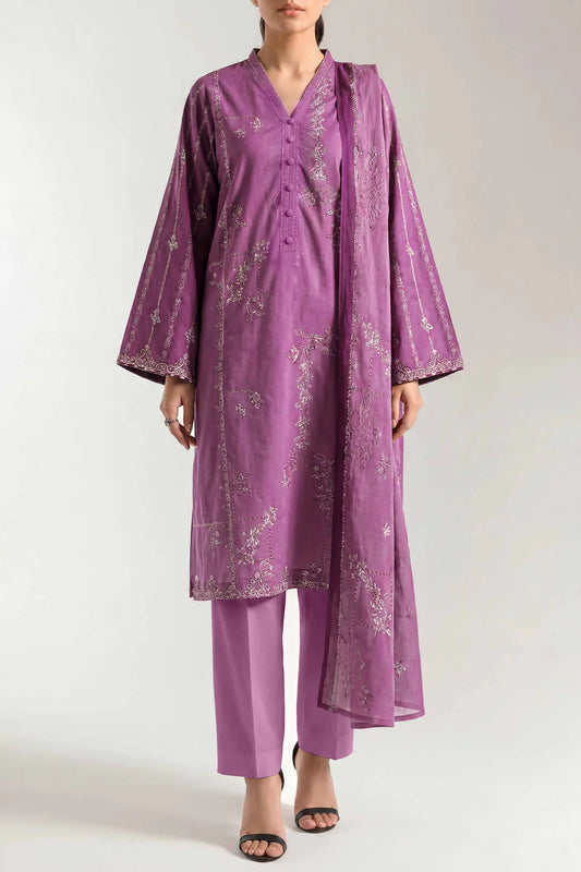 Unstiched premium printed lawn