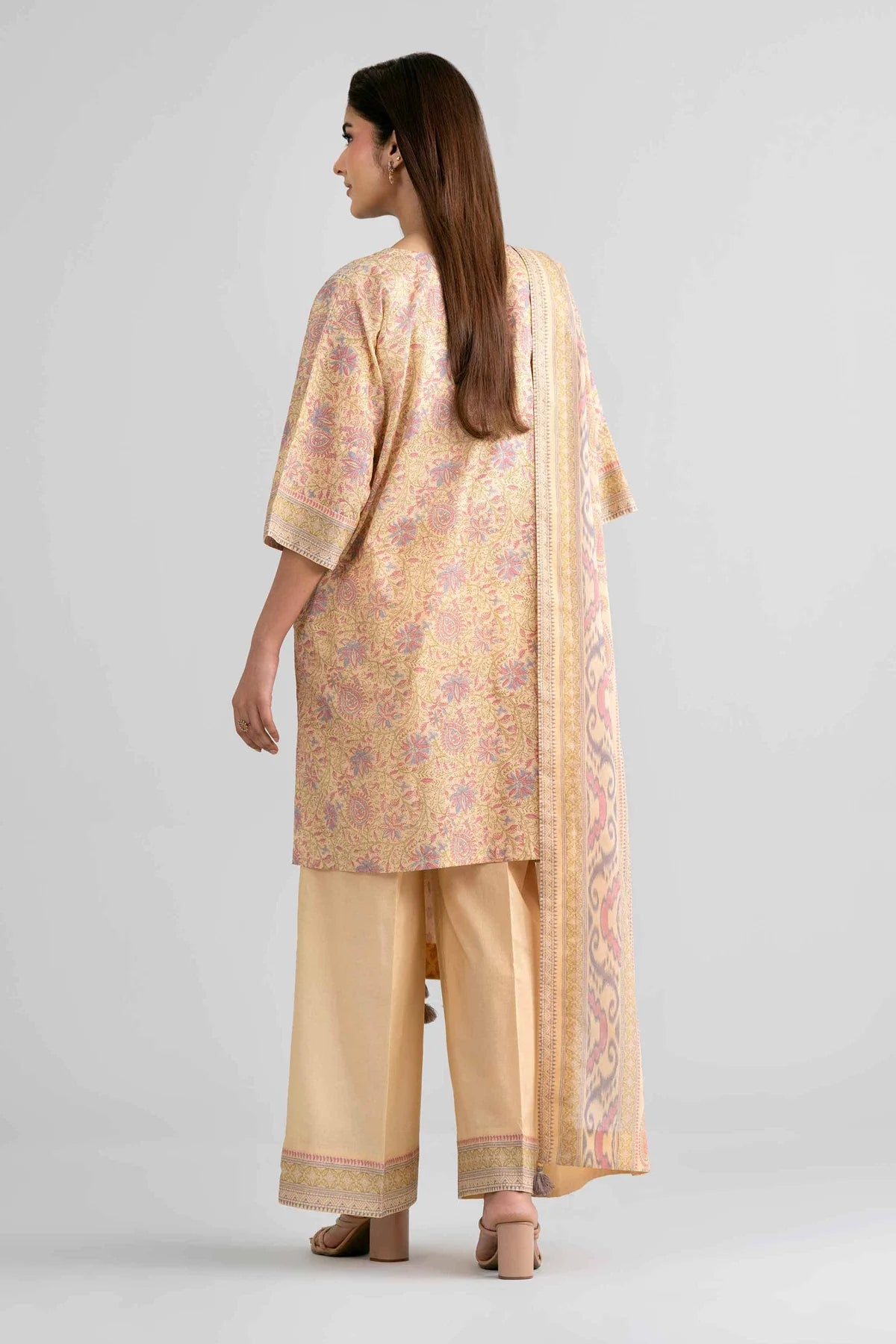 3 PIECE - PRINTED SUIT
