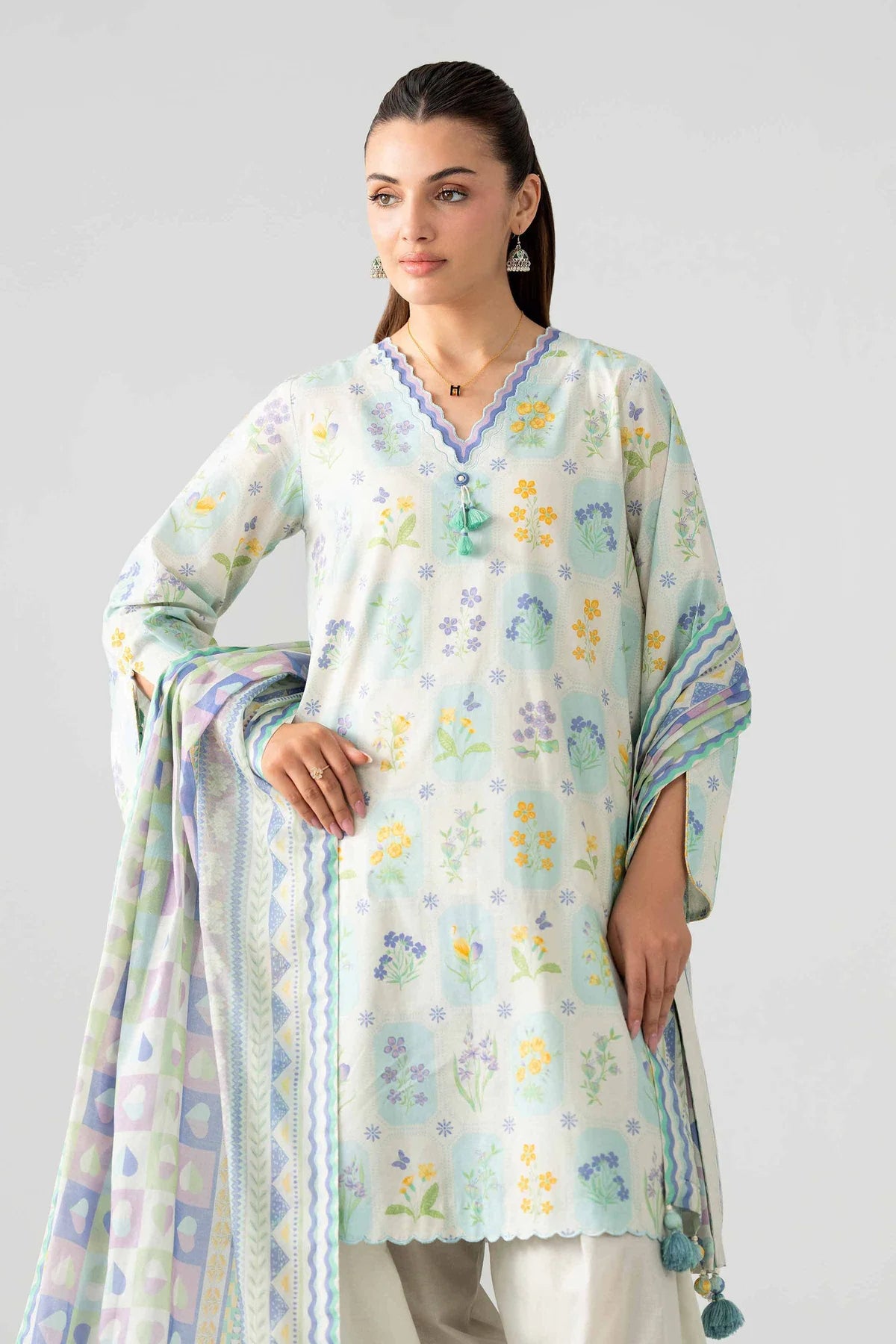 3 PIECE - PRINTED SUIT