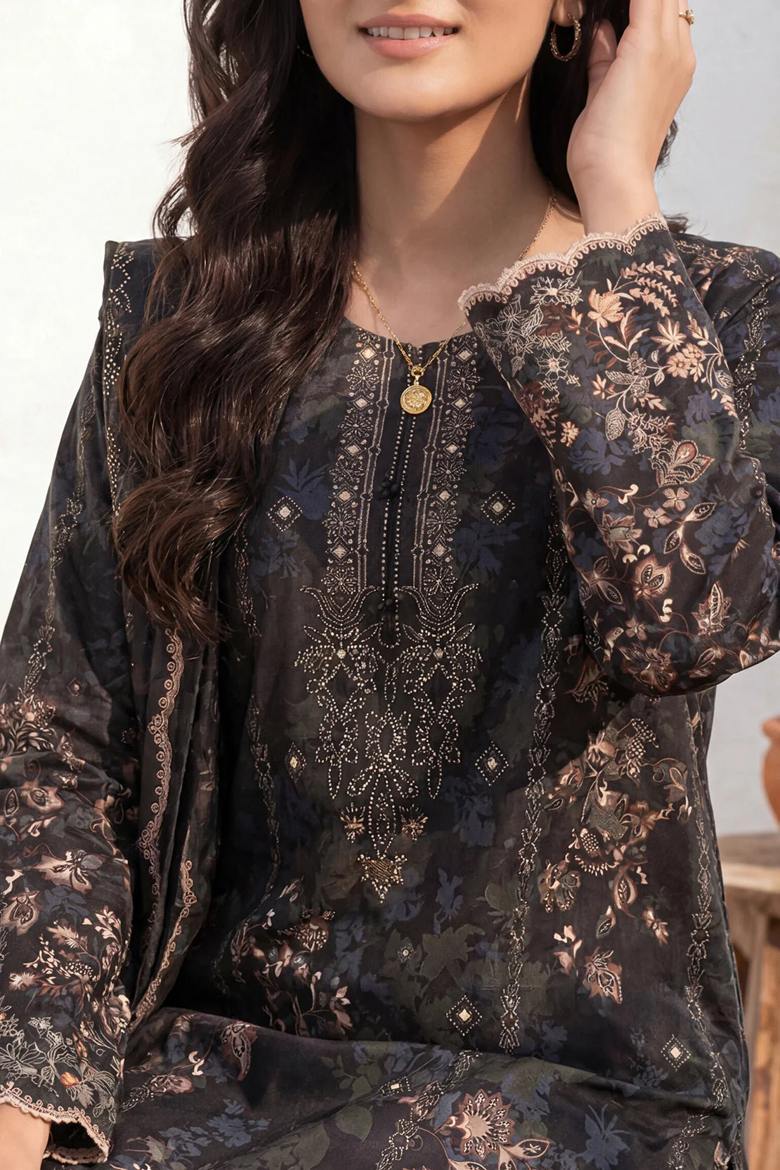 Unstiched premium printed lawn