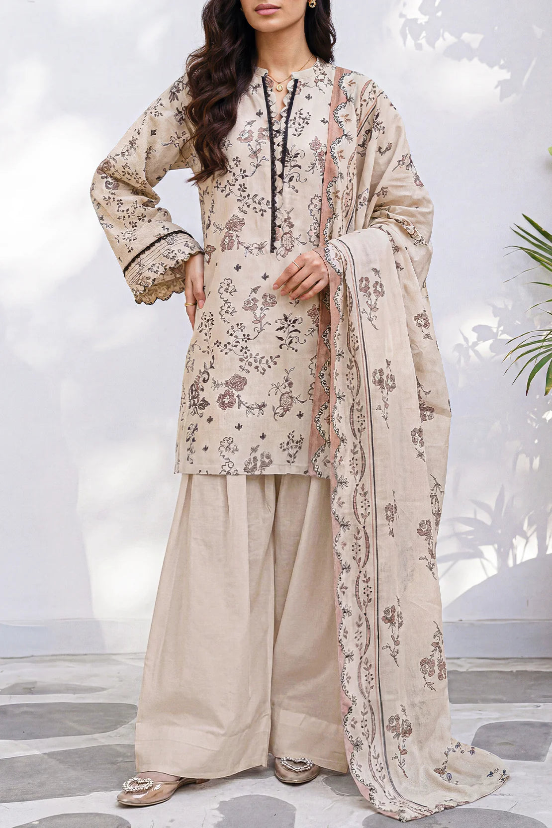 Unstiched premium printed lawn