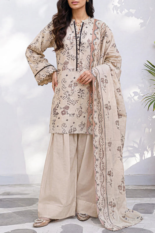 Unstiched premium printed lawn
