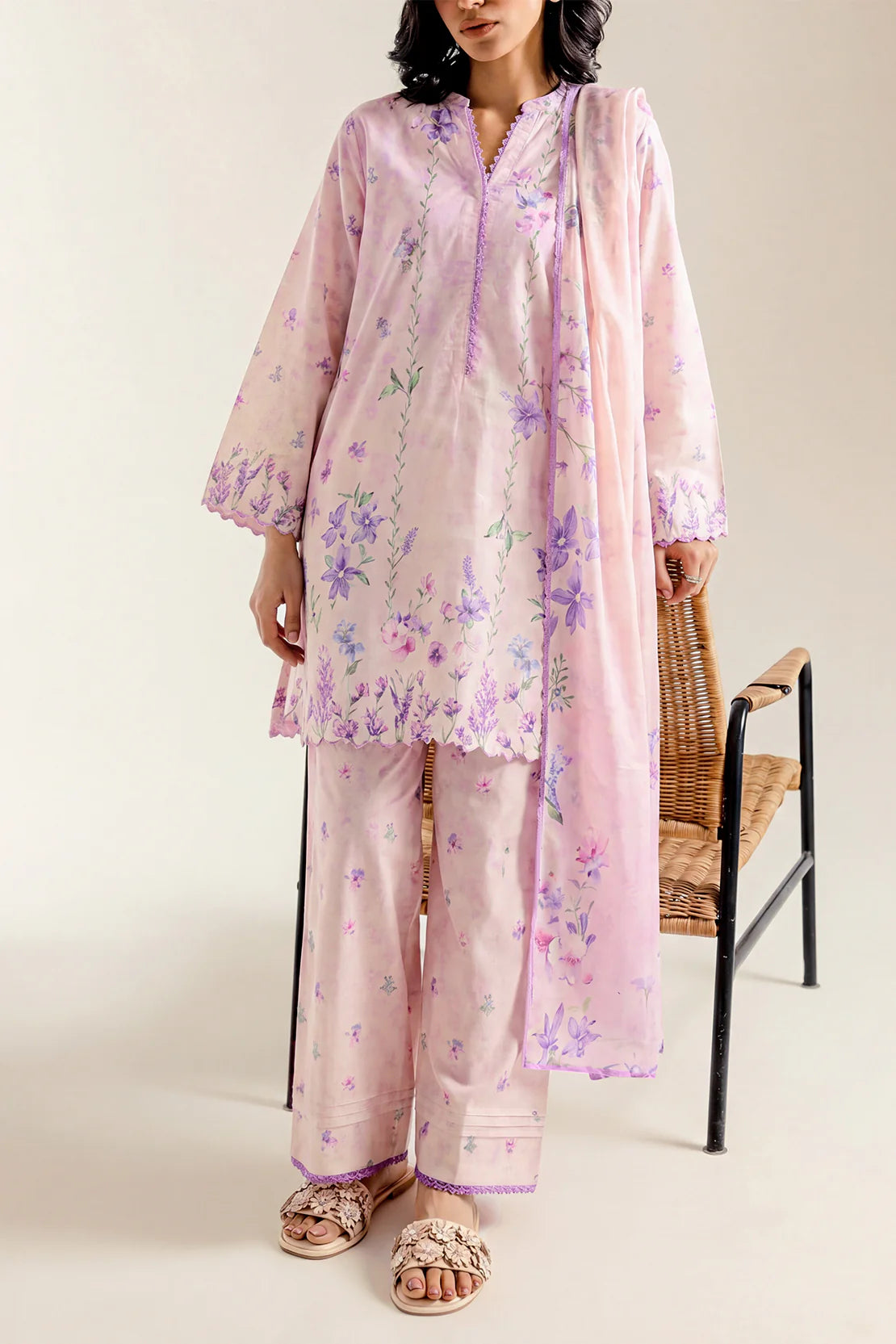 Unstiched premium printed lawn