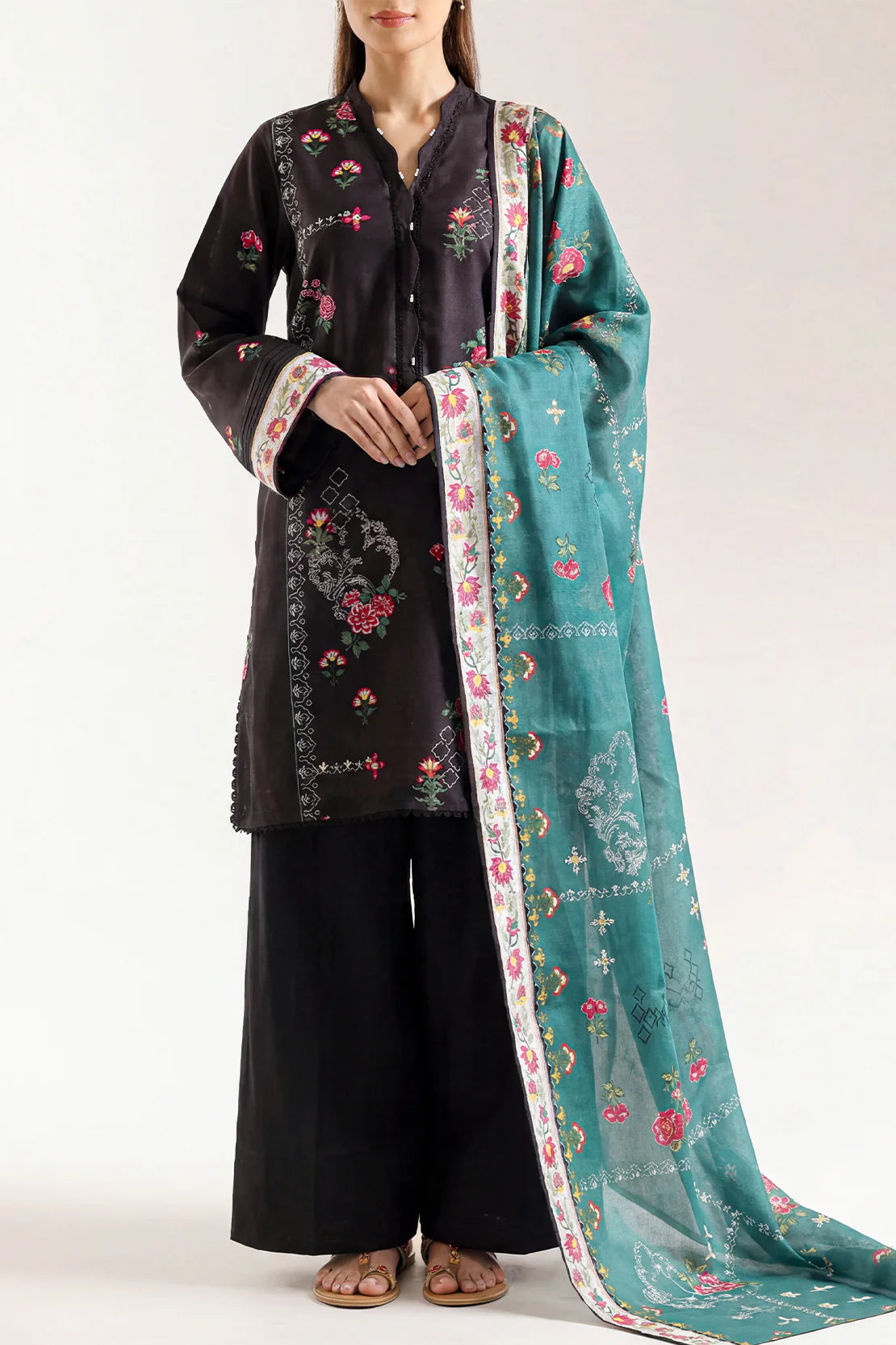Unstiched premium printed lawn