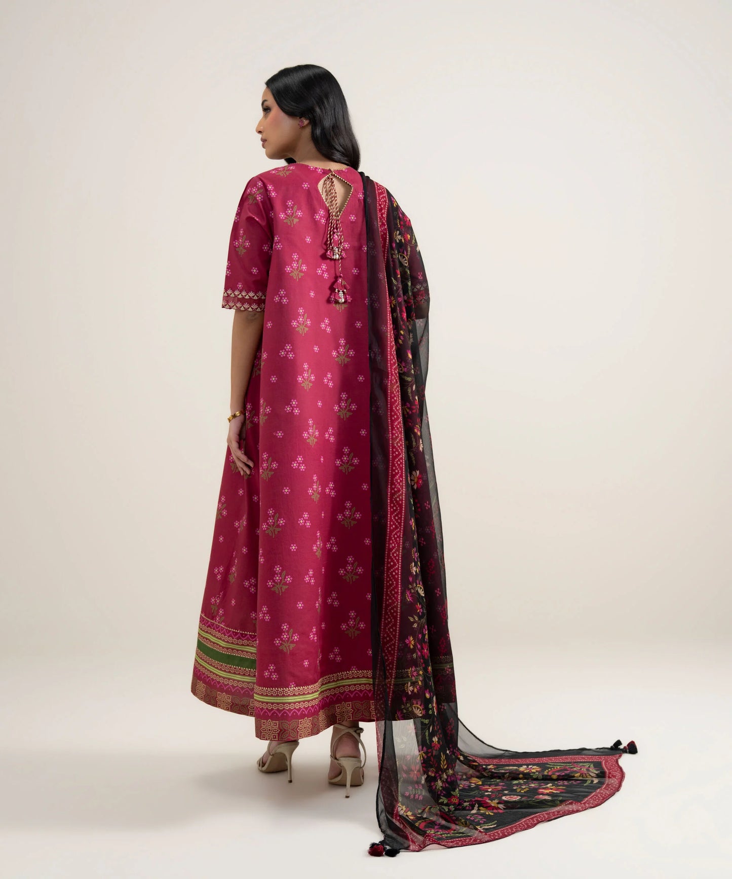 3 PIECE - EMBROIDERED LAWN SUIT