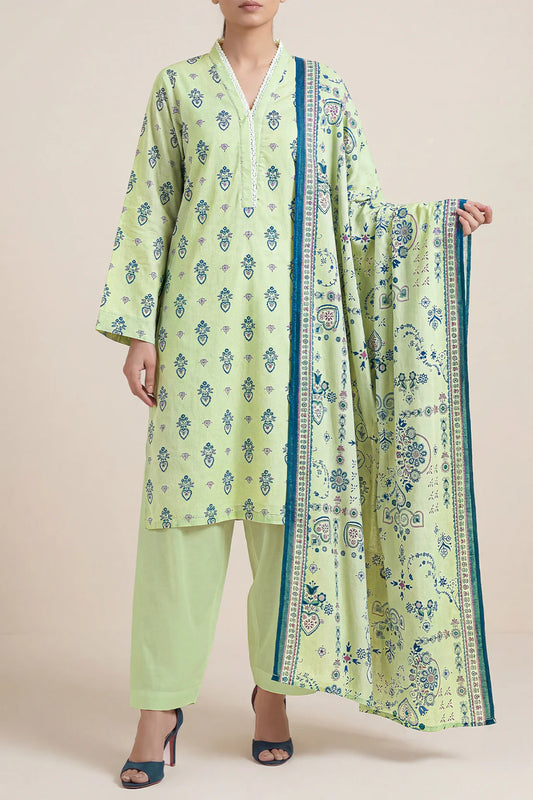 Unstiched premium printed lawn