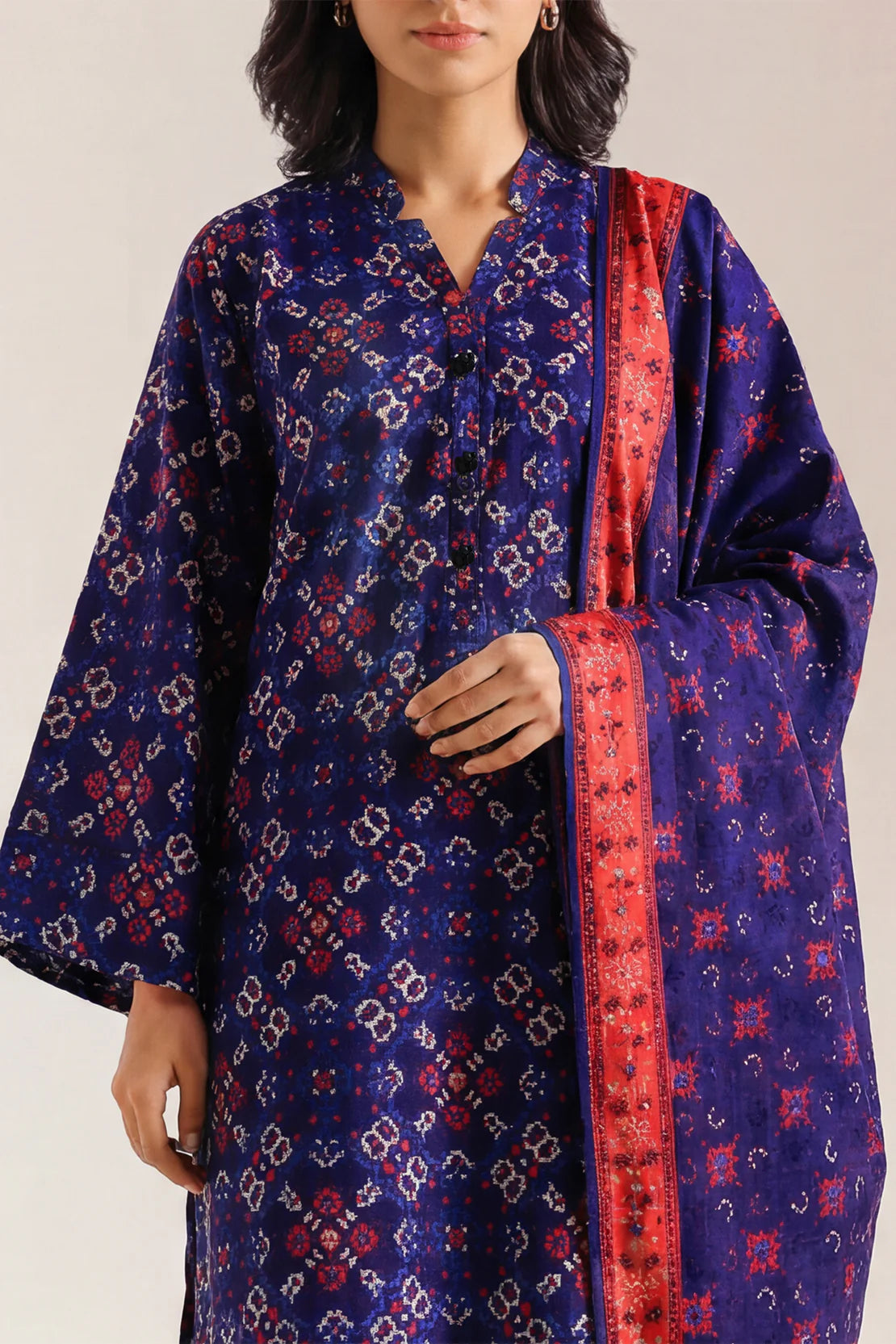 Unstiched premium printed lawn