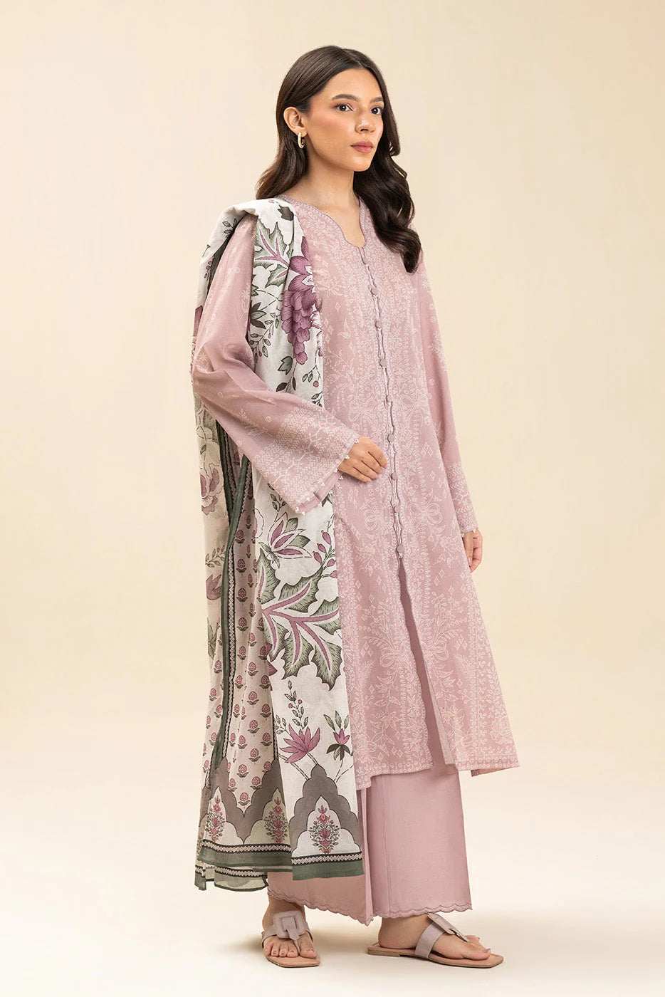 Unstiched printed lawn