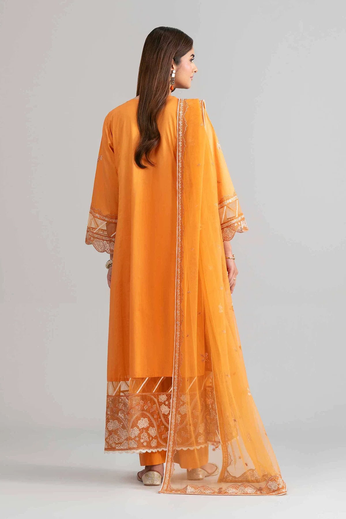 3 PIECE - EMBROIDERED SUIT