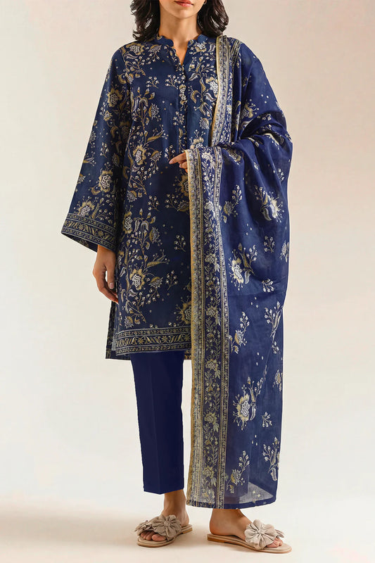 Unstiched premium printed lawn