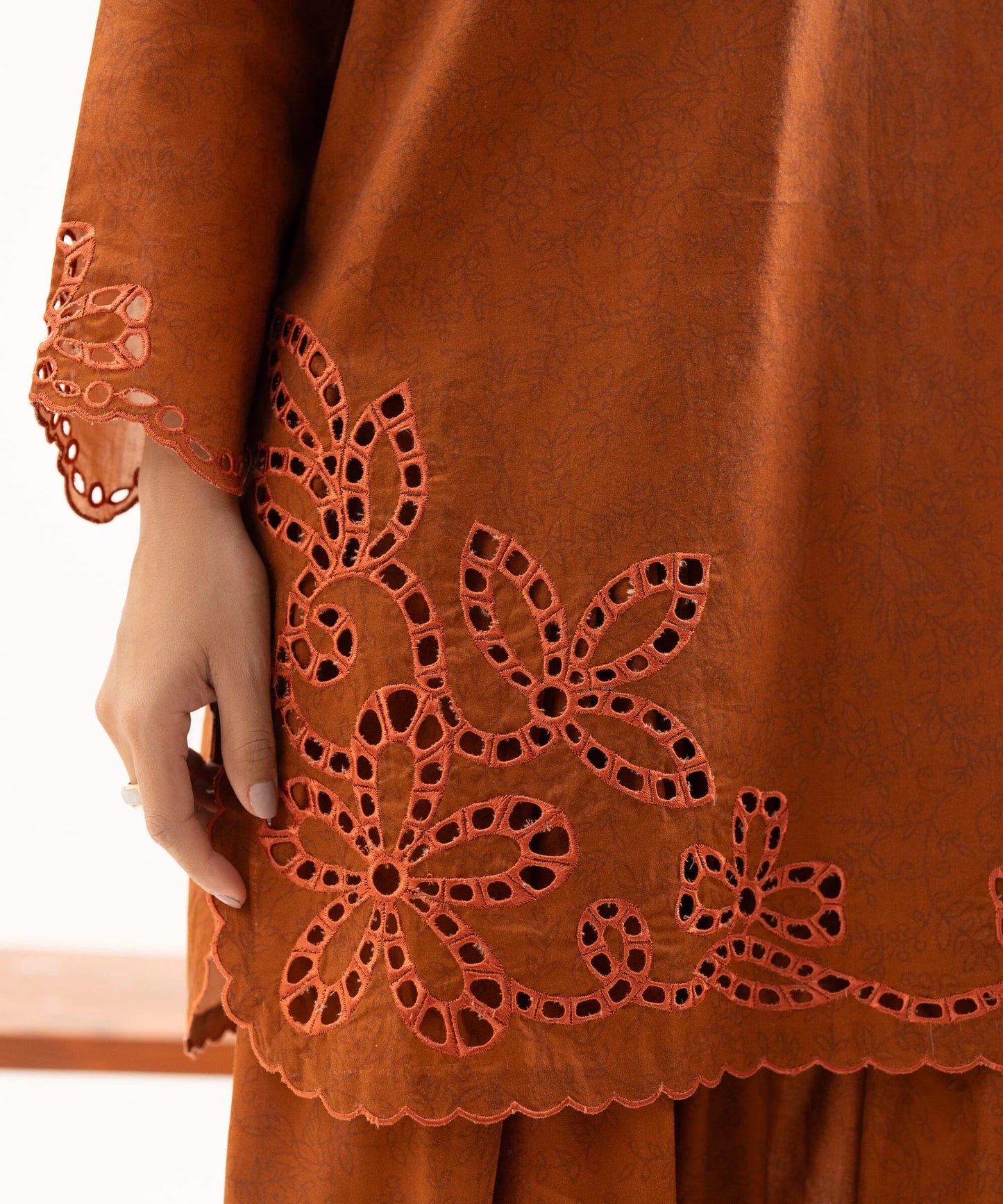 3 PIECE - EMBROIDERED LAWN SUIT
