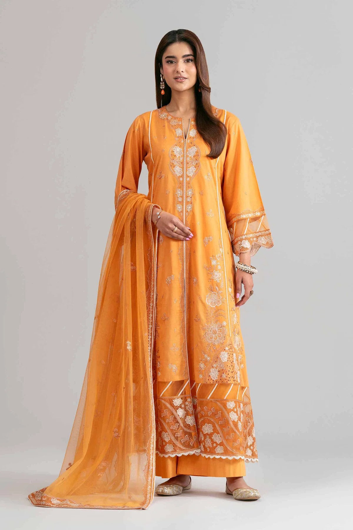 3 PIECE - EMBROIDERED SUIT