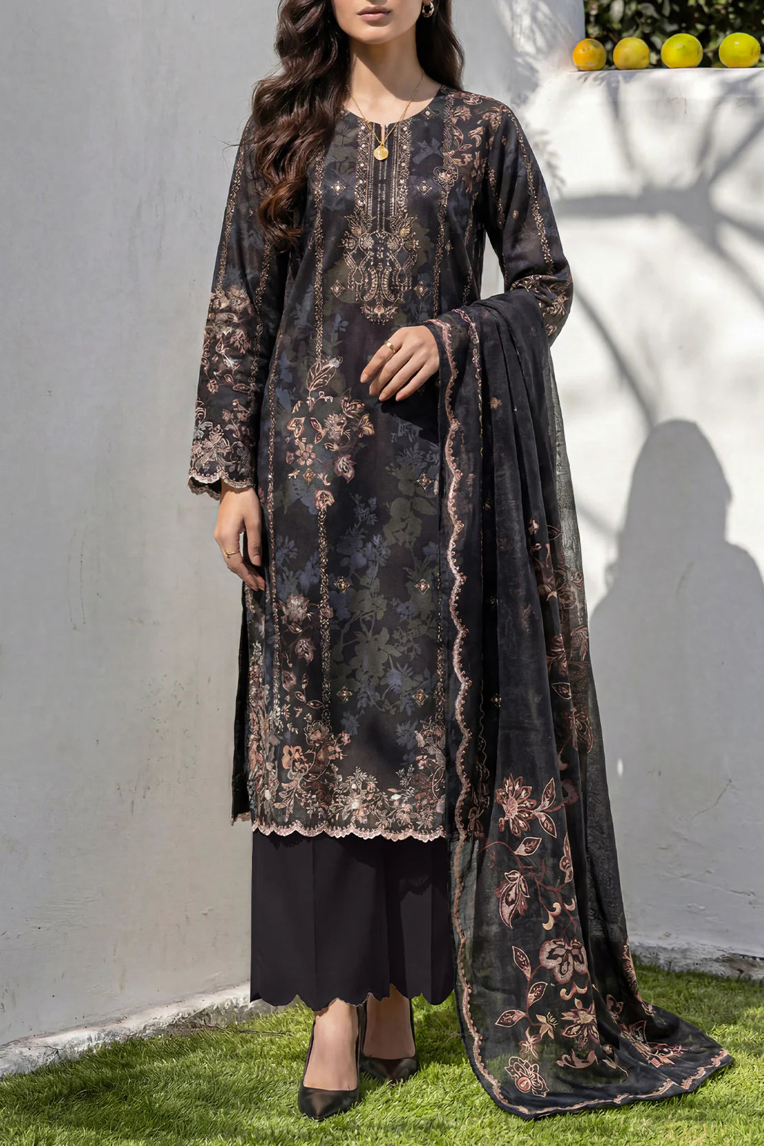 Unstiched premium printed lawn