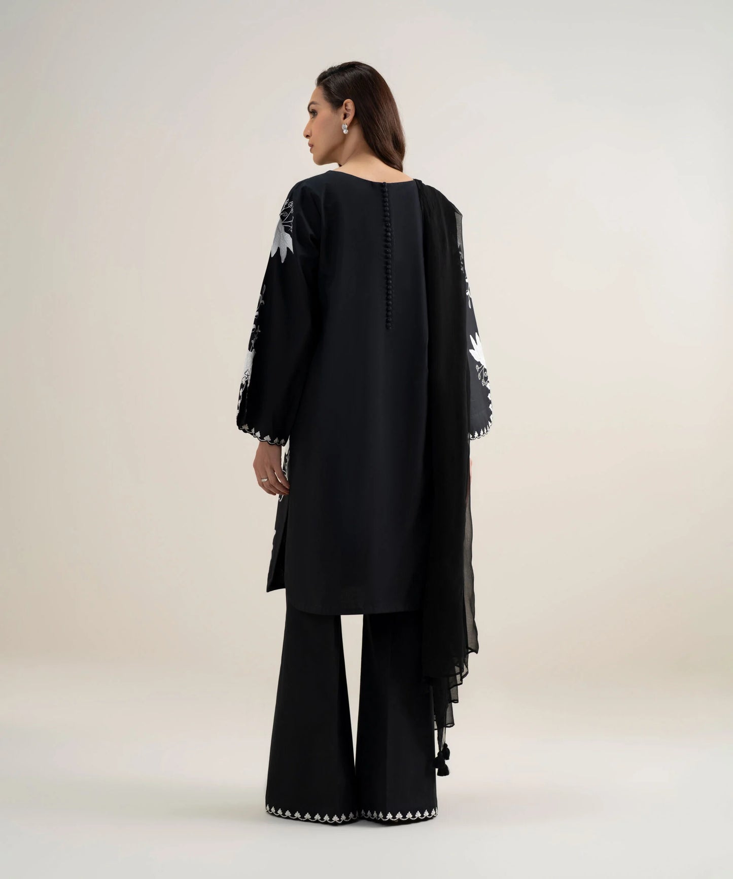 3 PIECE - EMBROIDERED LAWN SUIT
