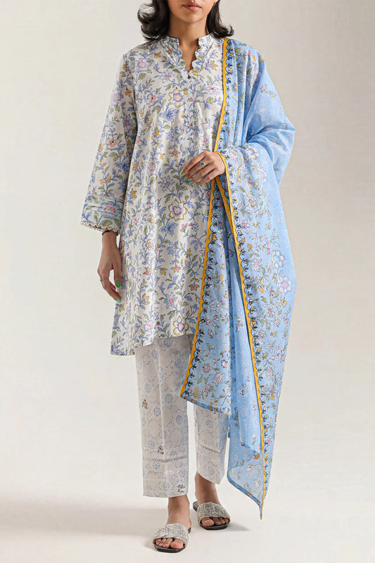 Unstiched premium printed lawn