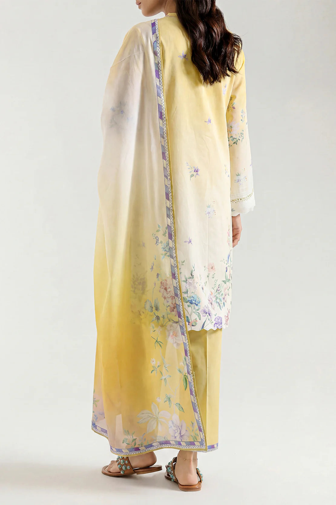 Unstiched premium printed lawn