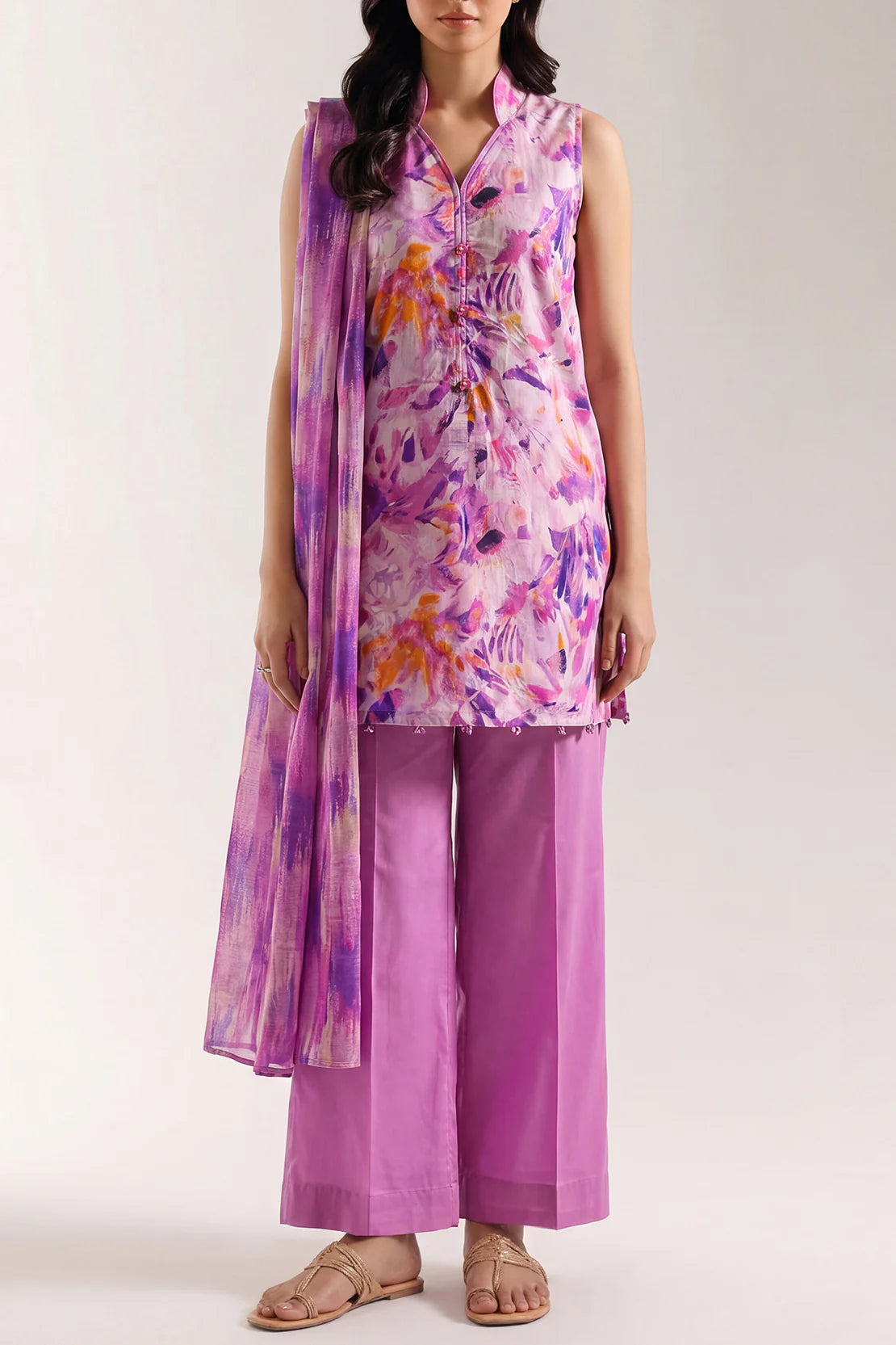 Unstiched premium printed lawn