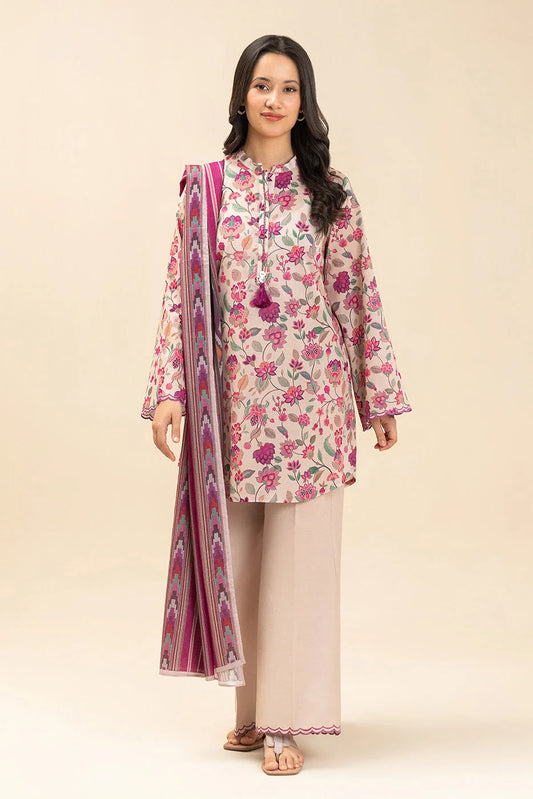 Unstiched printed lawn