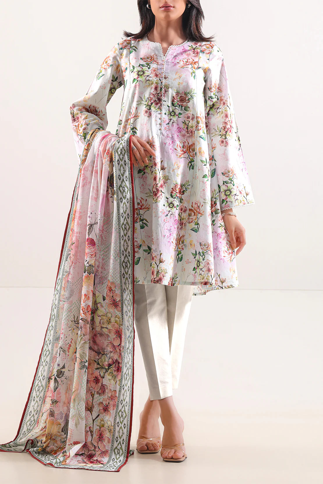 Unstiched premium printed lawn