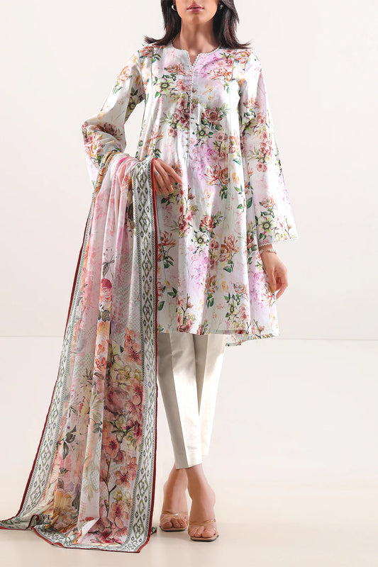 Unstiched premium printed lawn