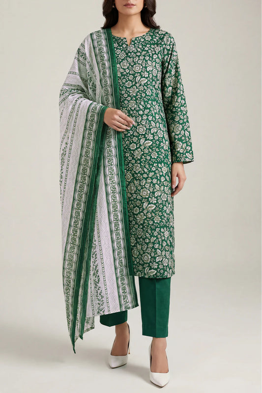 Unstiched premium printed lawn