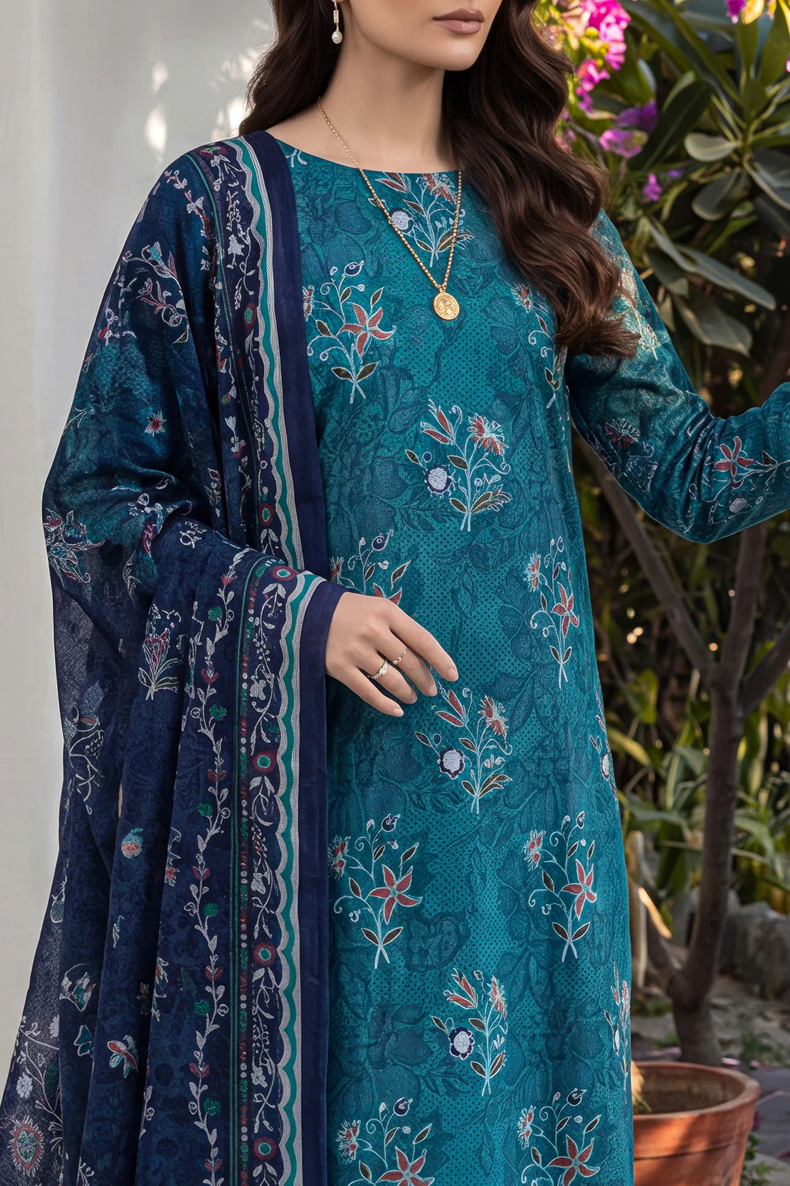 Unstiched premium printed lawn