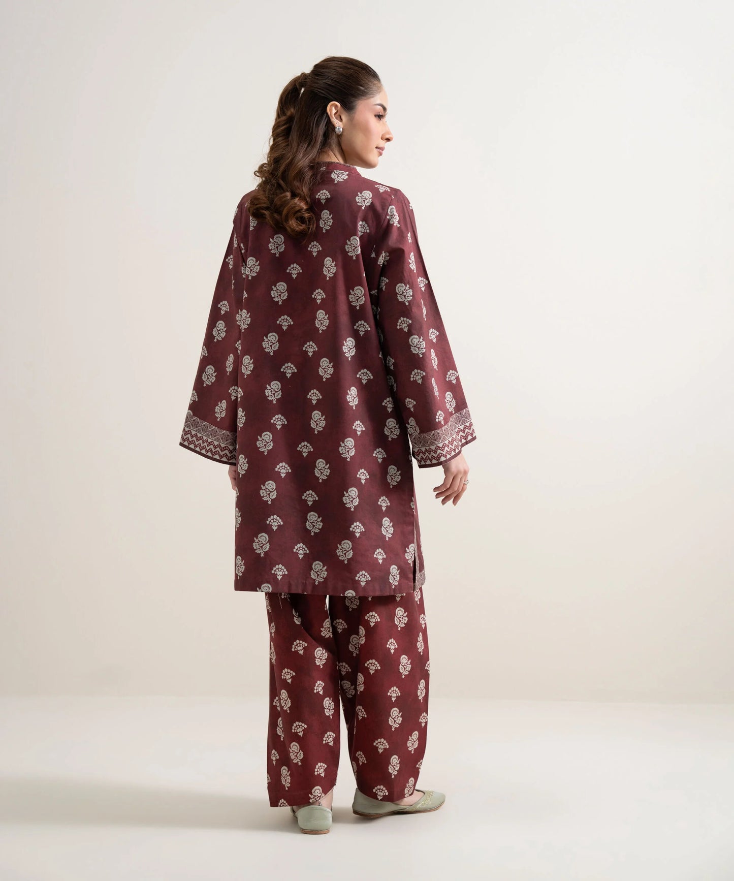 2 PIECE - PRINTED LAWN SUIT