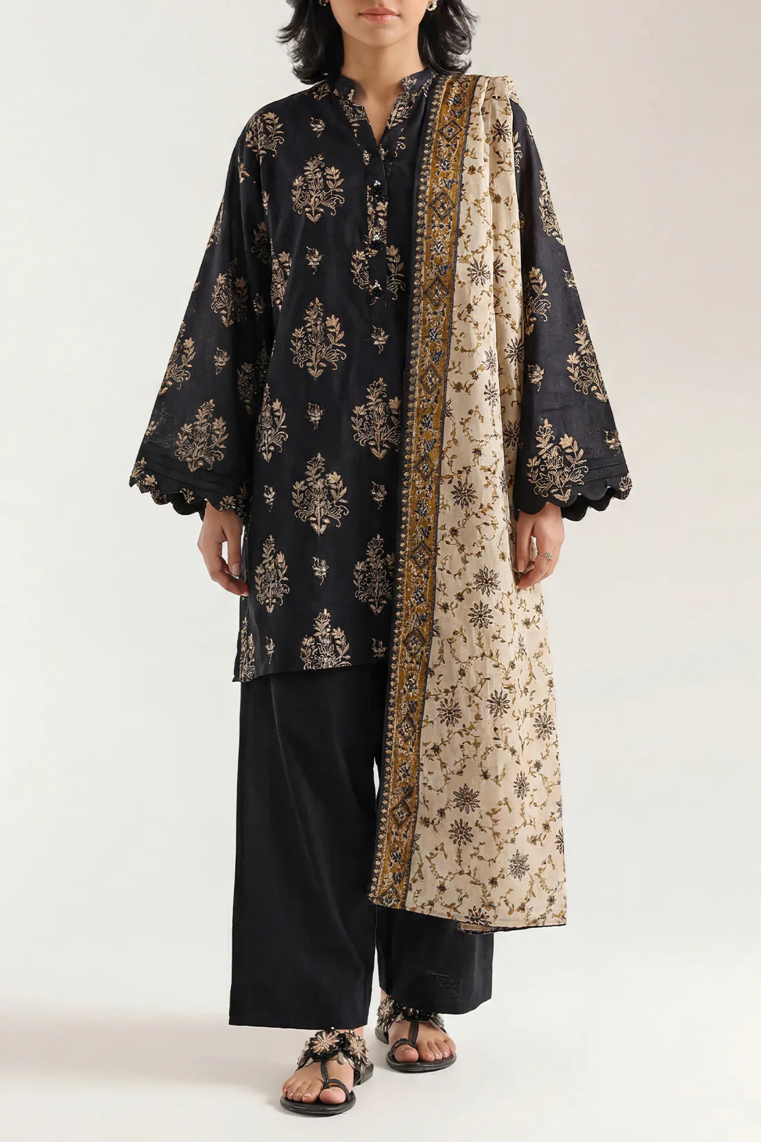 Unstiched premium printed lawn