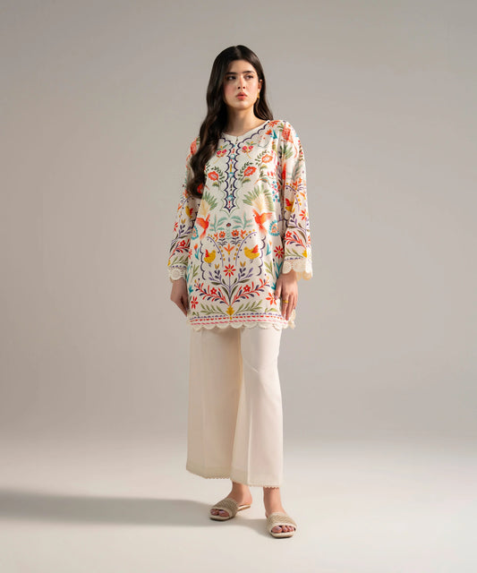 2 PIECE - PRINTED LAWN SUIT