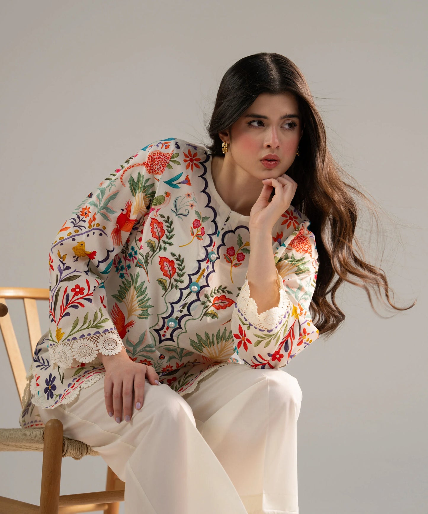 2 PIECE - PRINTED LAWN SUIT