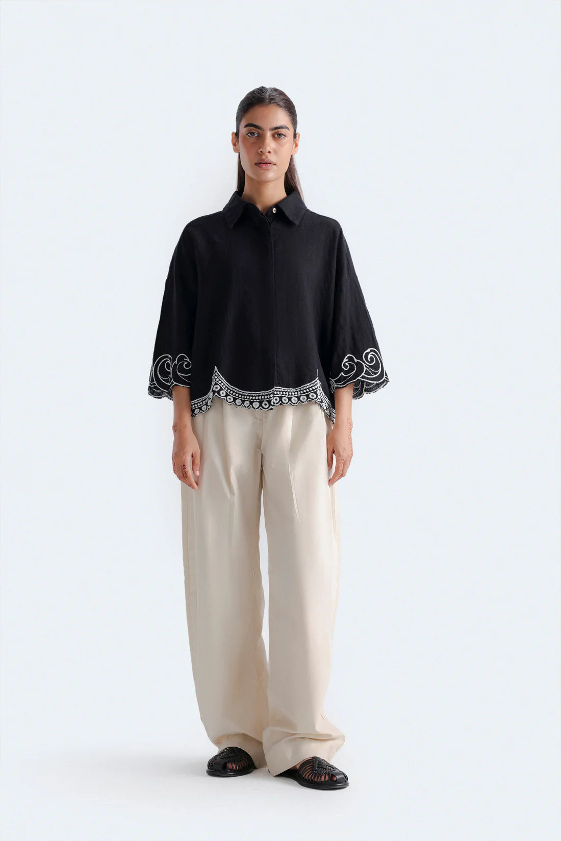 EMBROIDERED SHIRT
