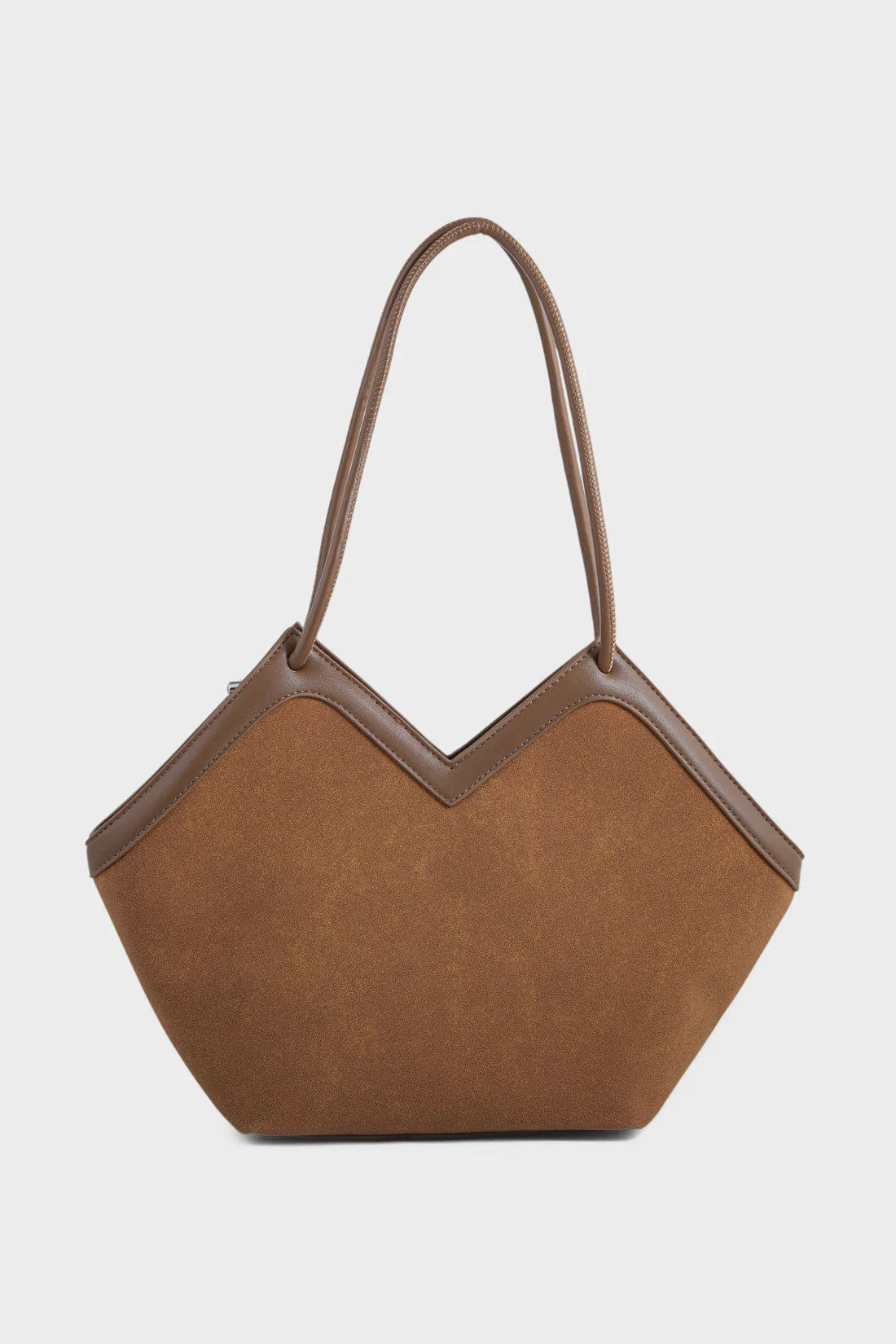 Tote Hand Bags-Camel