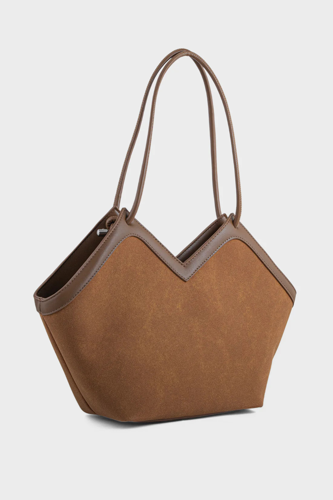 Tote Hand Bags-Camel