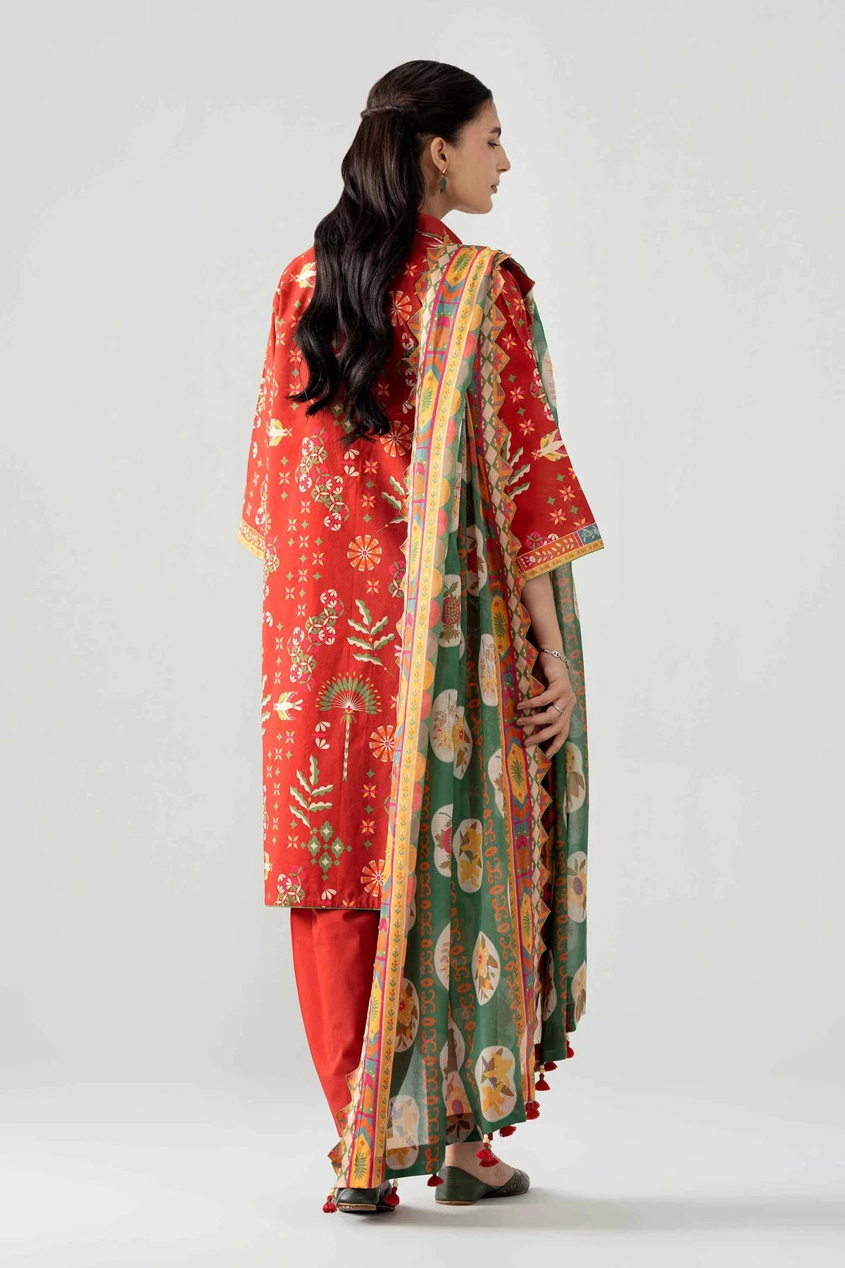 3 PIECE - PRINTED SUIT