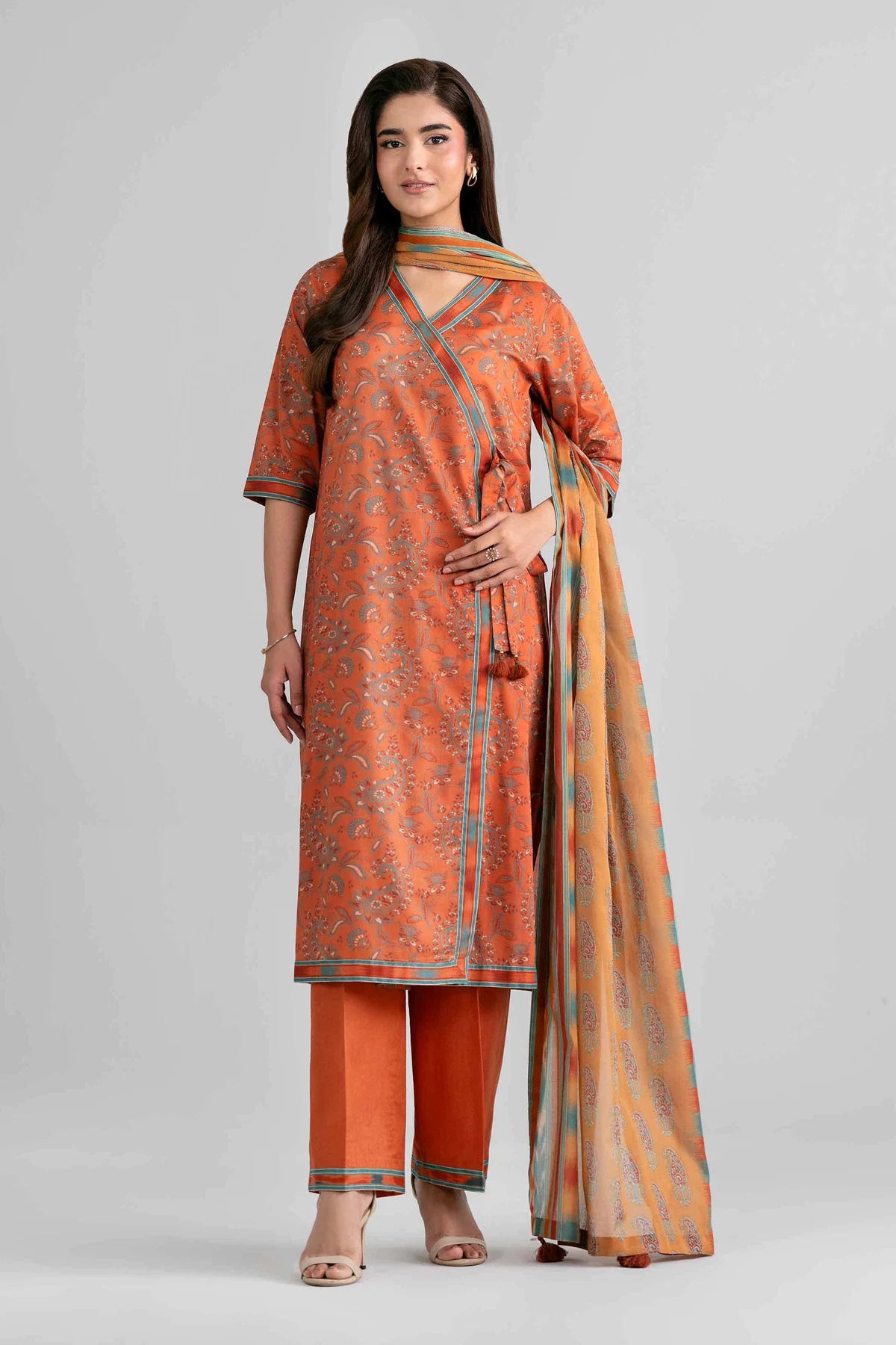 3 PIECE - PRINTED SUIT