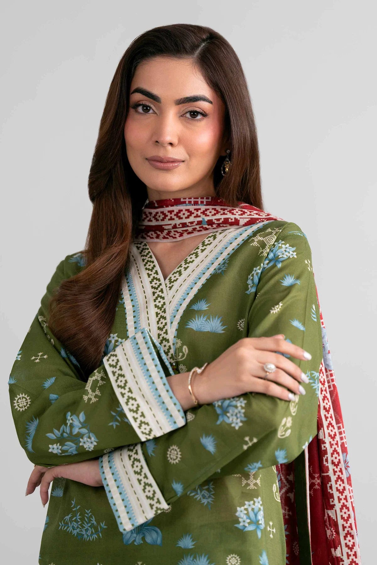 3 PIECE - PRINTED SUIT