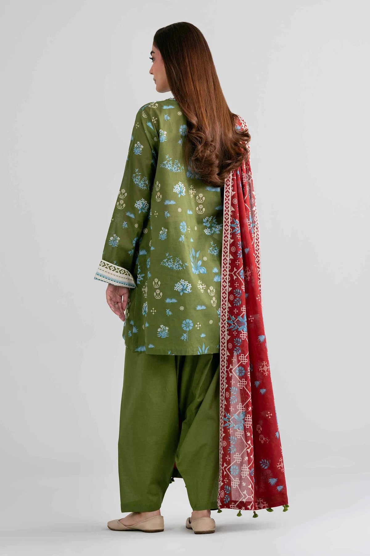 3 PIECE - PRINTED SUIT