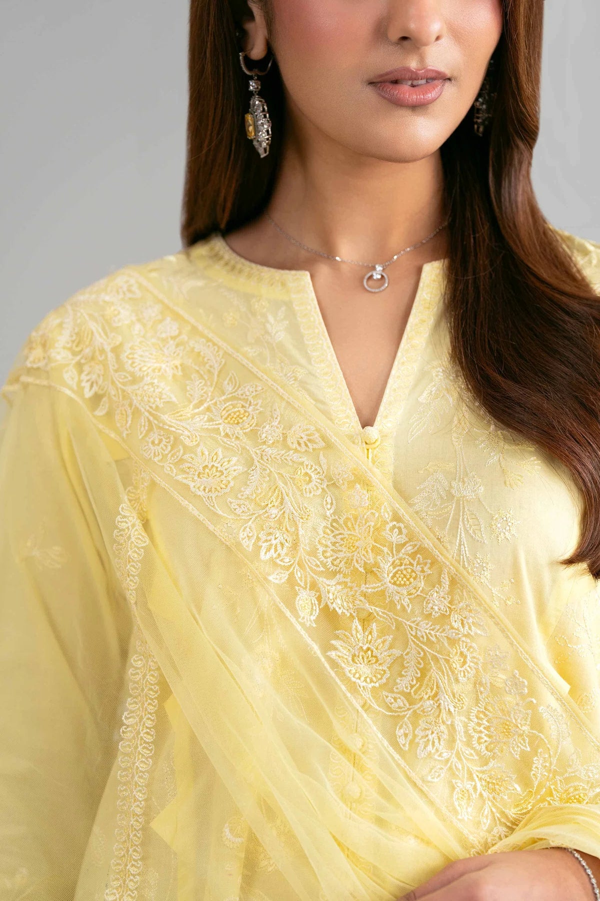 3 PIECE - EMBROIDERED SUIT