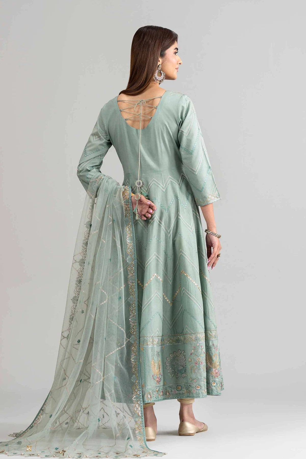 2 PIECE - EMBROIDERED SUIT