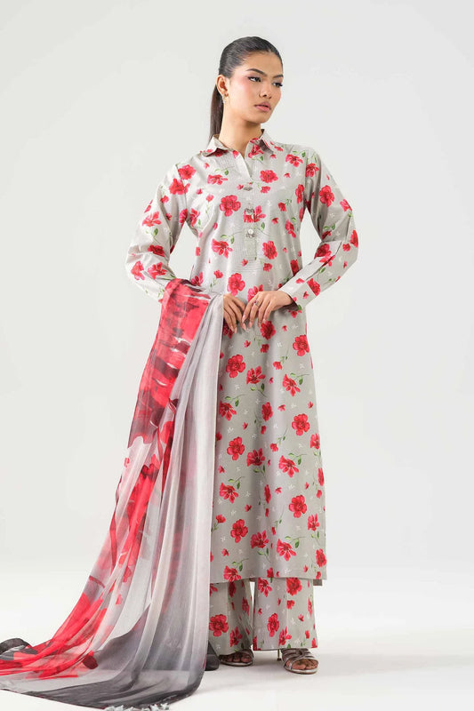 3 PIECE - DIGITAL PRINTED SUIT