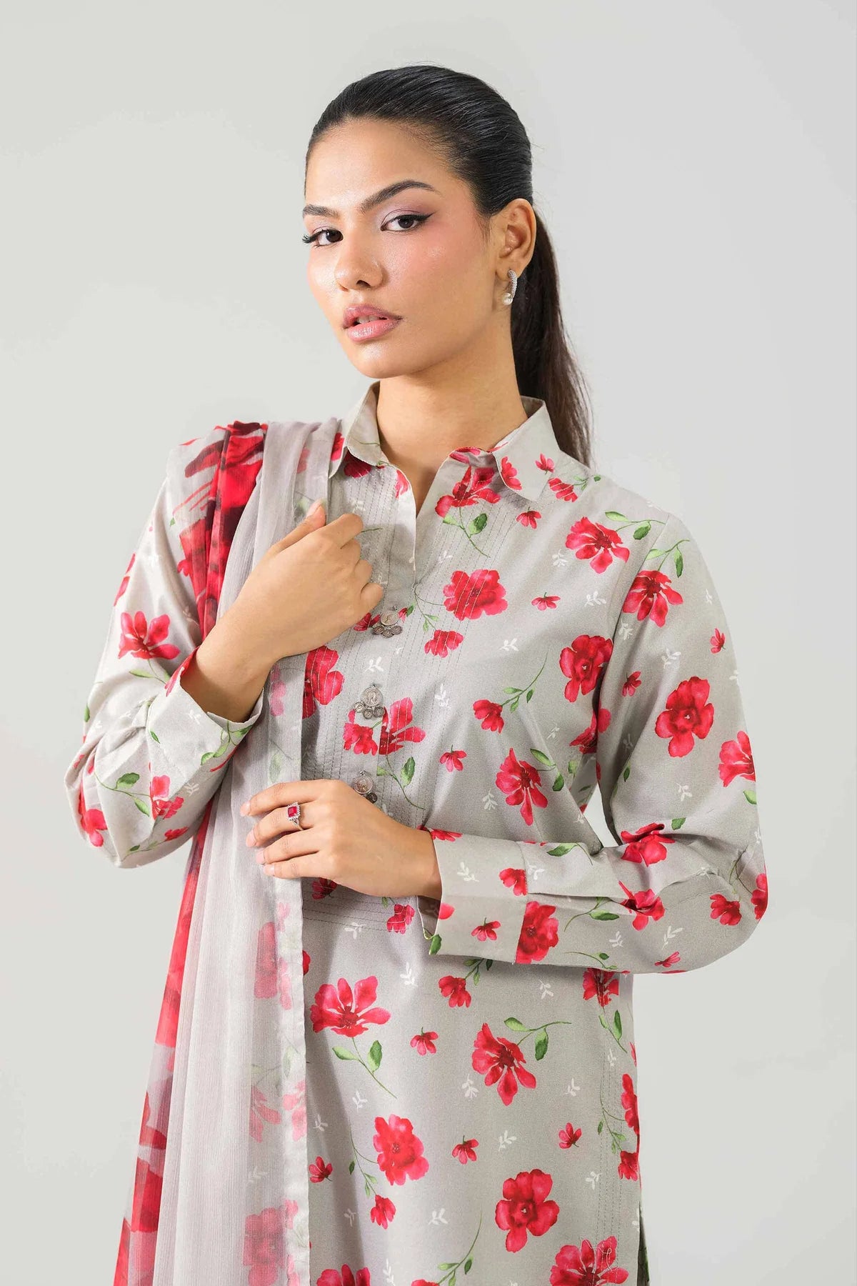 3 PIECE - DIGITAL PRINTED SUIT